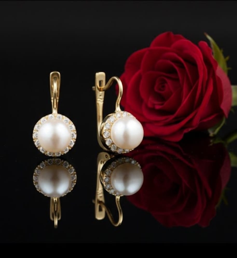 עגילי זהב אגם