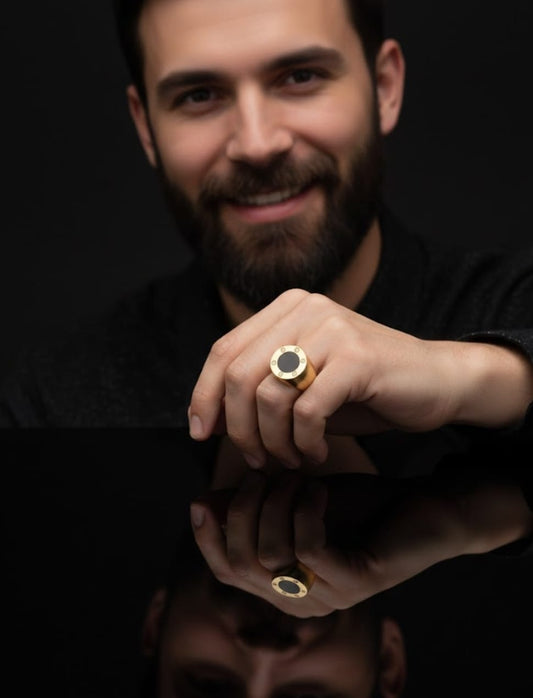 טבעת זהב אביתר