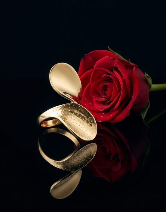 טבעת זהב רעיה