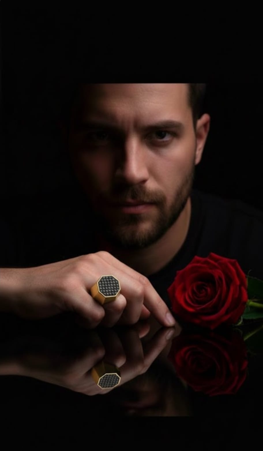 טבעת זהב דולב