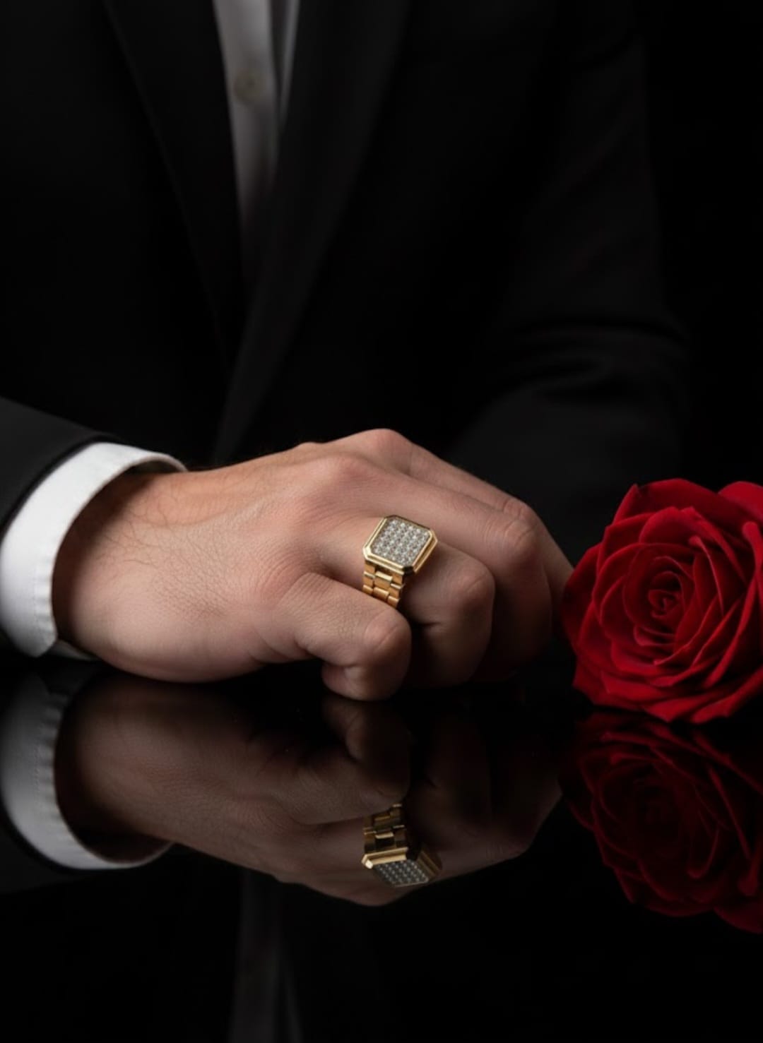 טבעת זהב רני