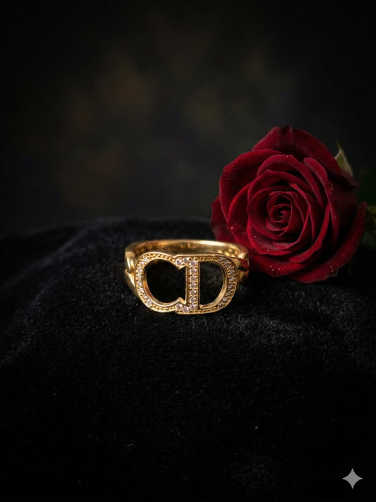 טבעת זהב מור