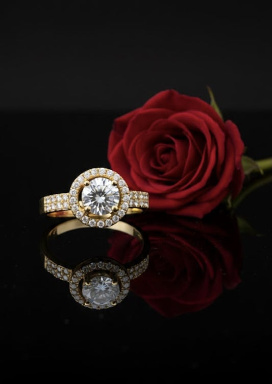 טבעת זהב ליאת