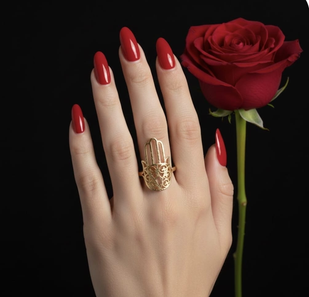 טבעת זהב נטלי