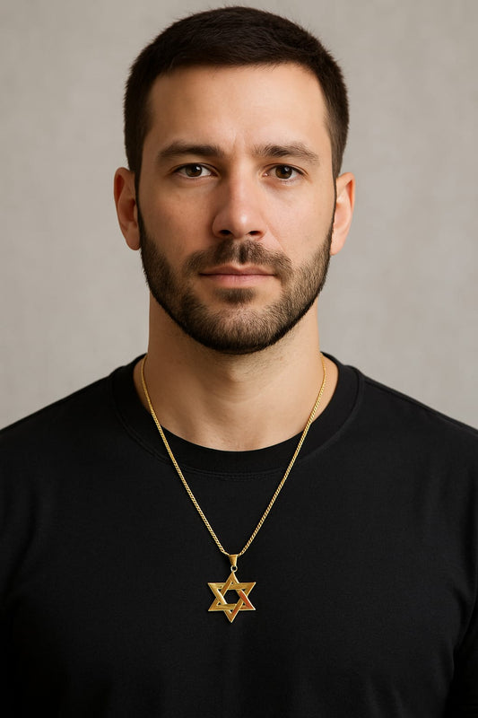 שרשרת מגן דוד דגם ירין