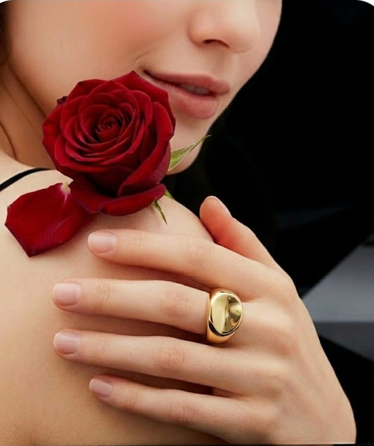 טבעת זהב ליבנת