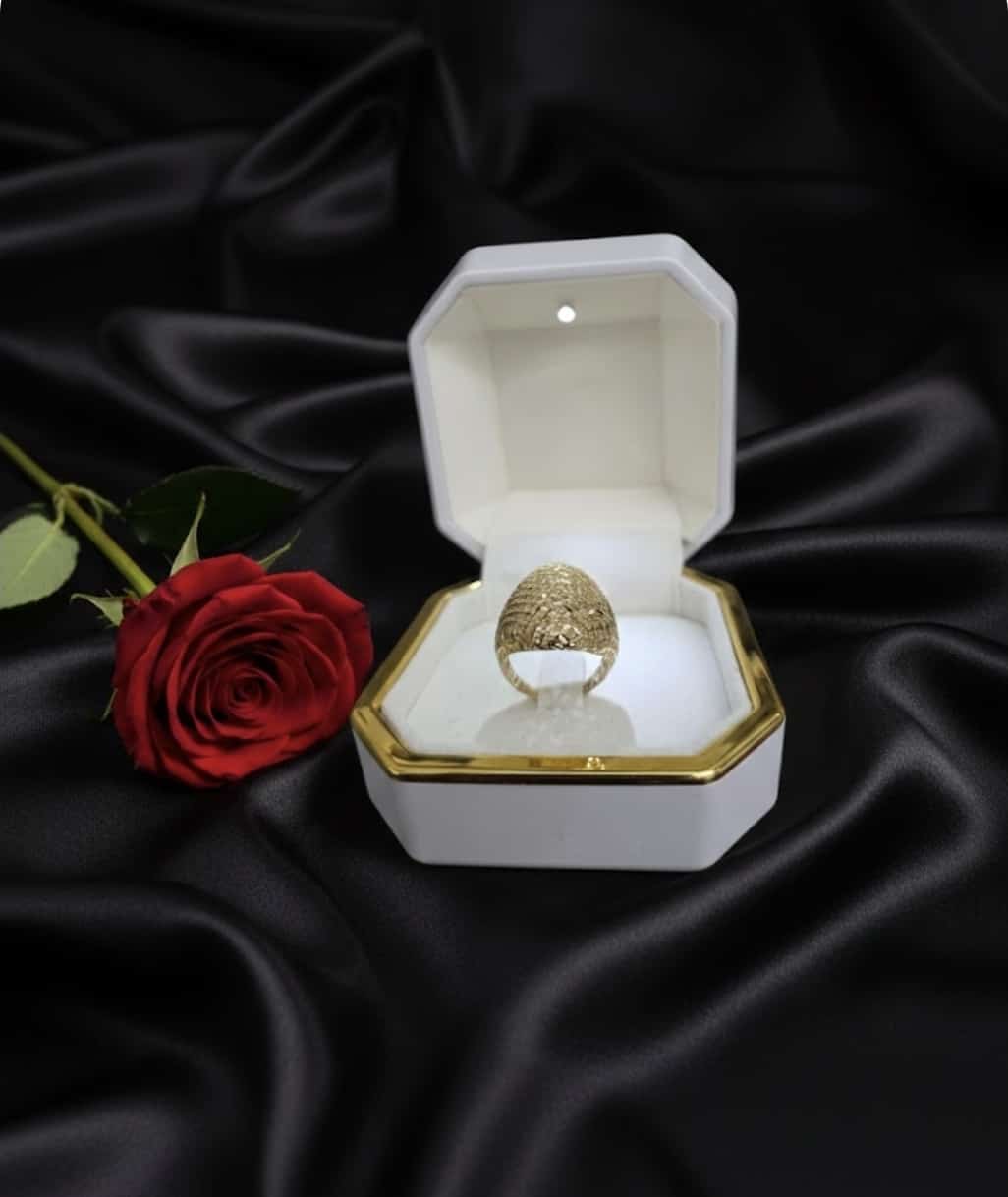 טבעת זהב גילי