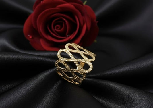 טבעת זהב טליה