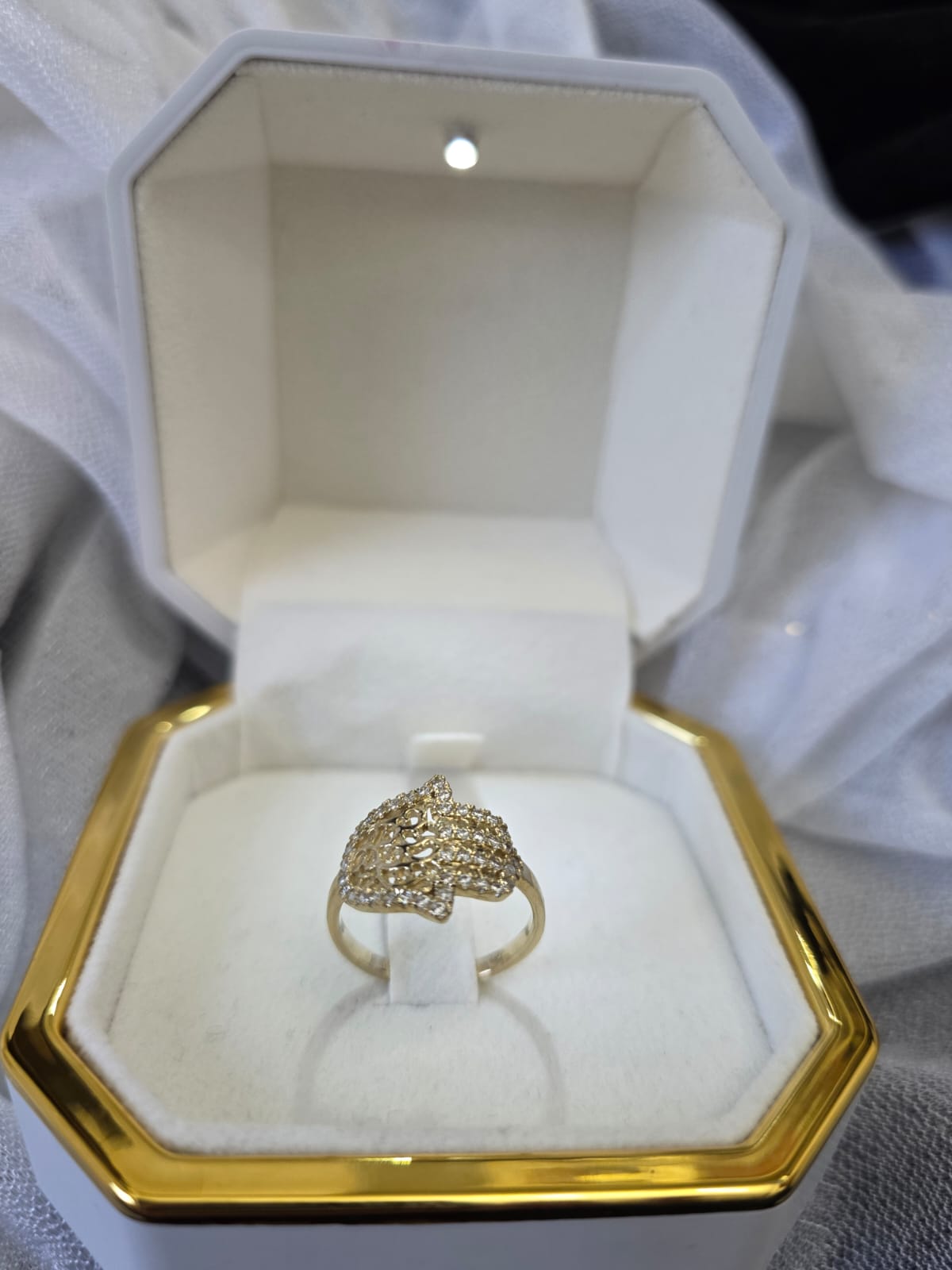 טבעת זהב חמסה