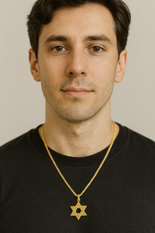 שרשרת זהב מגן דוד