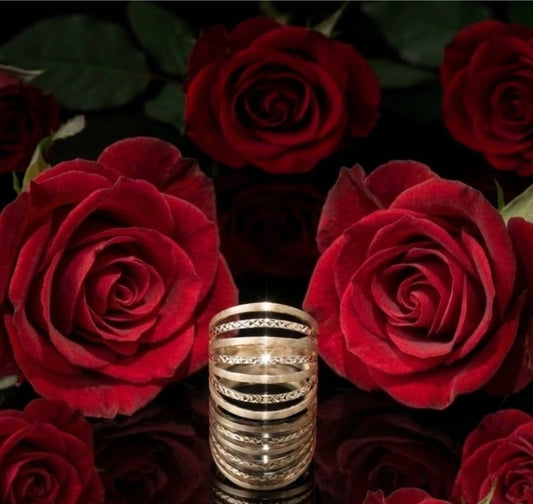 טבעת זהב ספיריט גלו