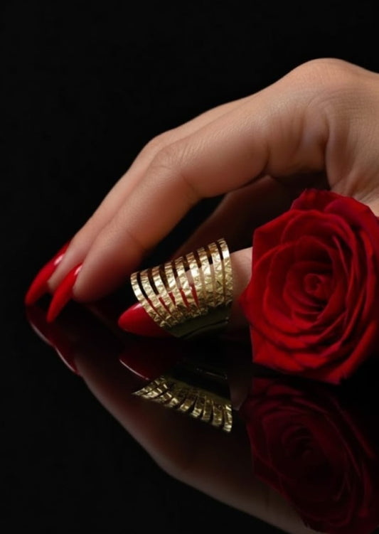 טבעת זהב שני