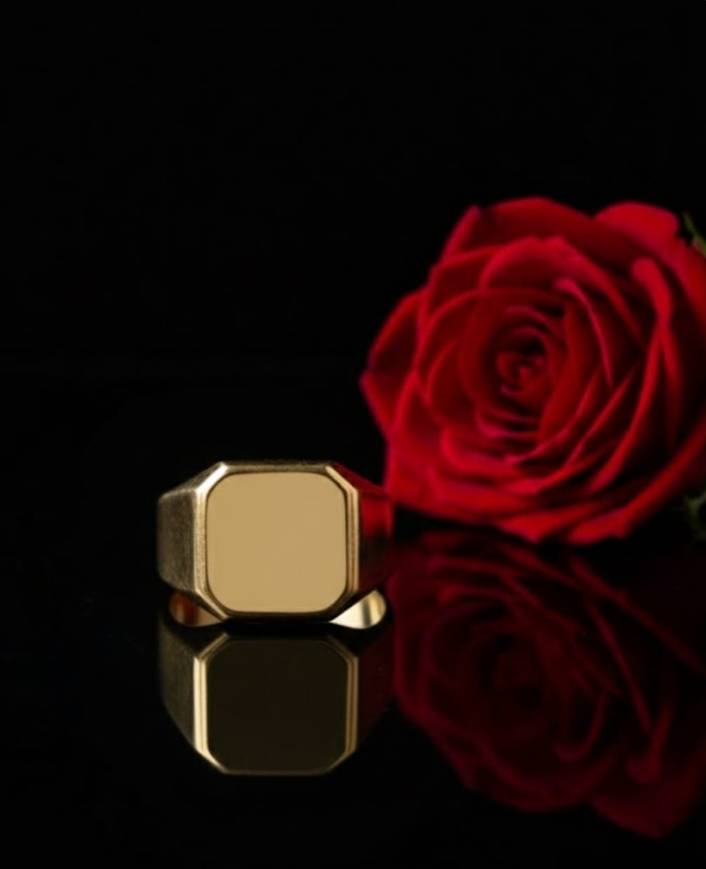 טבעת זהב פלג