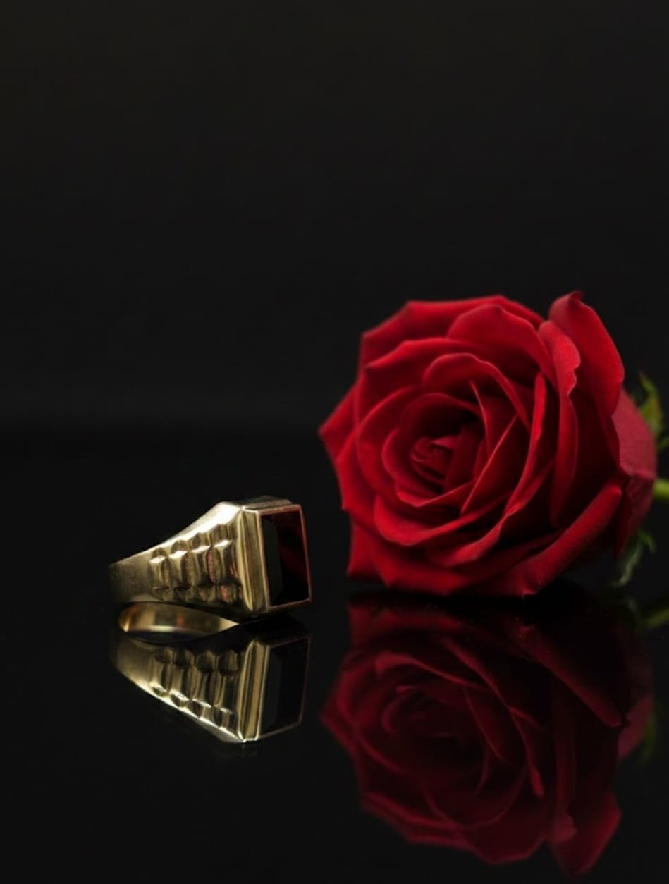 טבעת זהב ניר