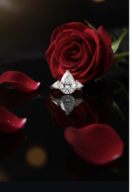 טבעת זהב מיכל