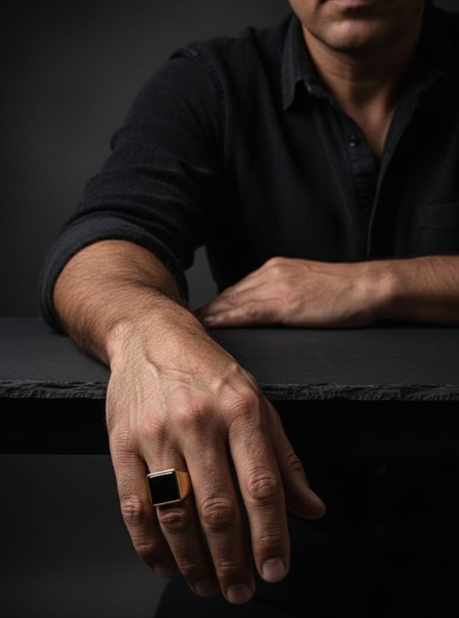 טבעת זהב רון