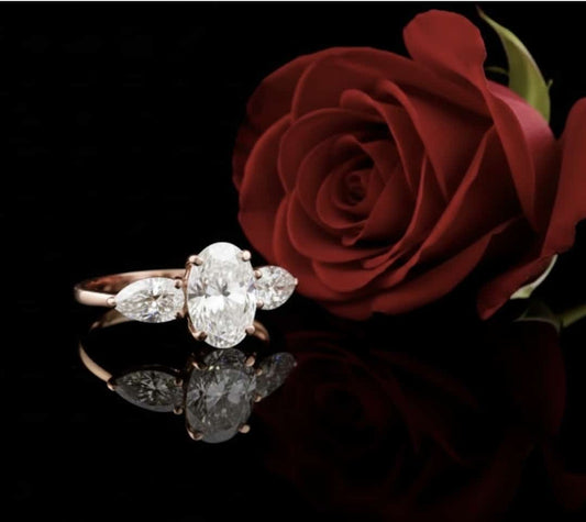 טבעת זהב אלמה