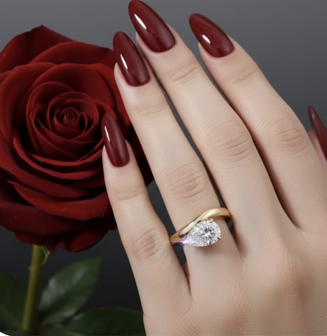 טבעת זהב שחר