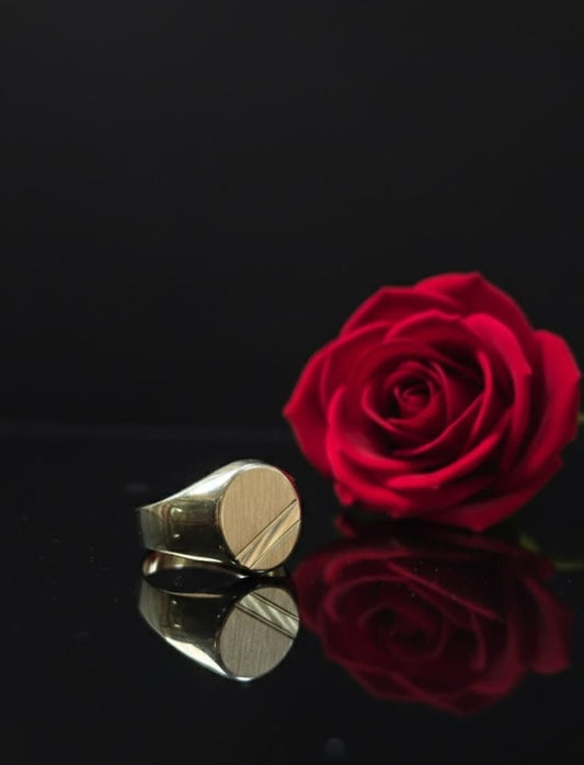 טבעת זהב איתן