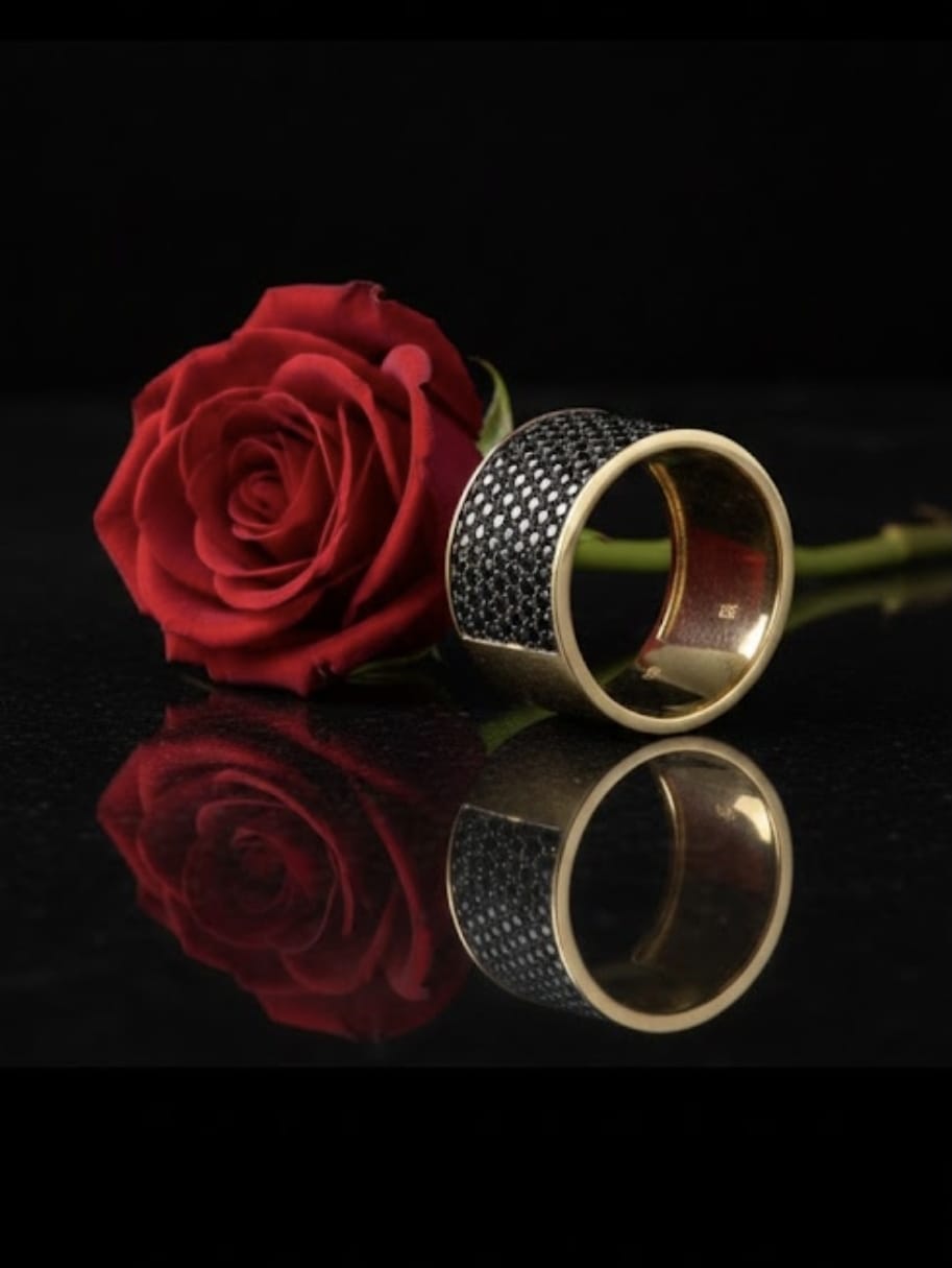 טבעת זהב נוגה