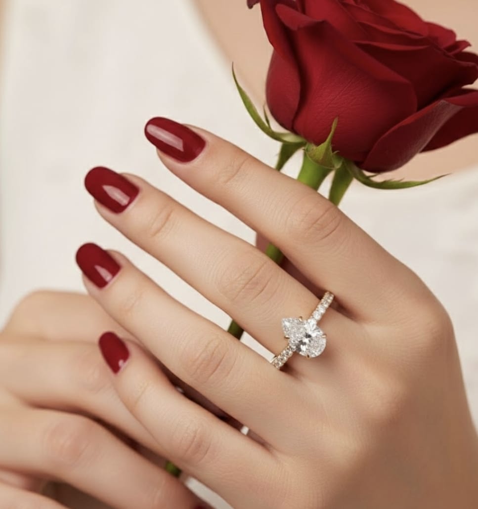 טבעת זהב שרון